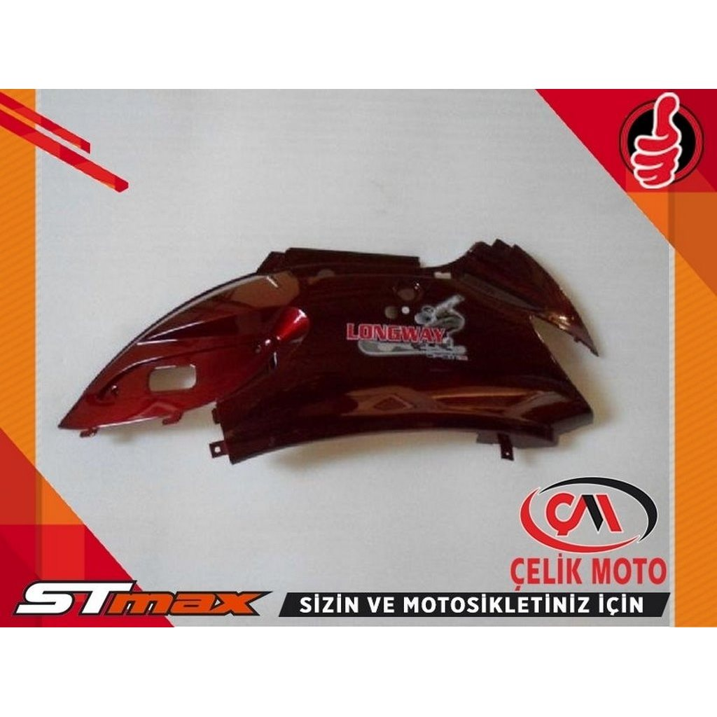 STMAX 206L ARKA PLASTIK UST - SAG (MAVI) #206/L-E-72-M