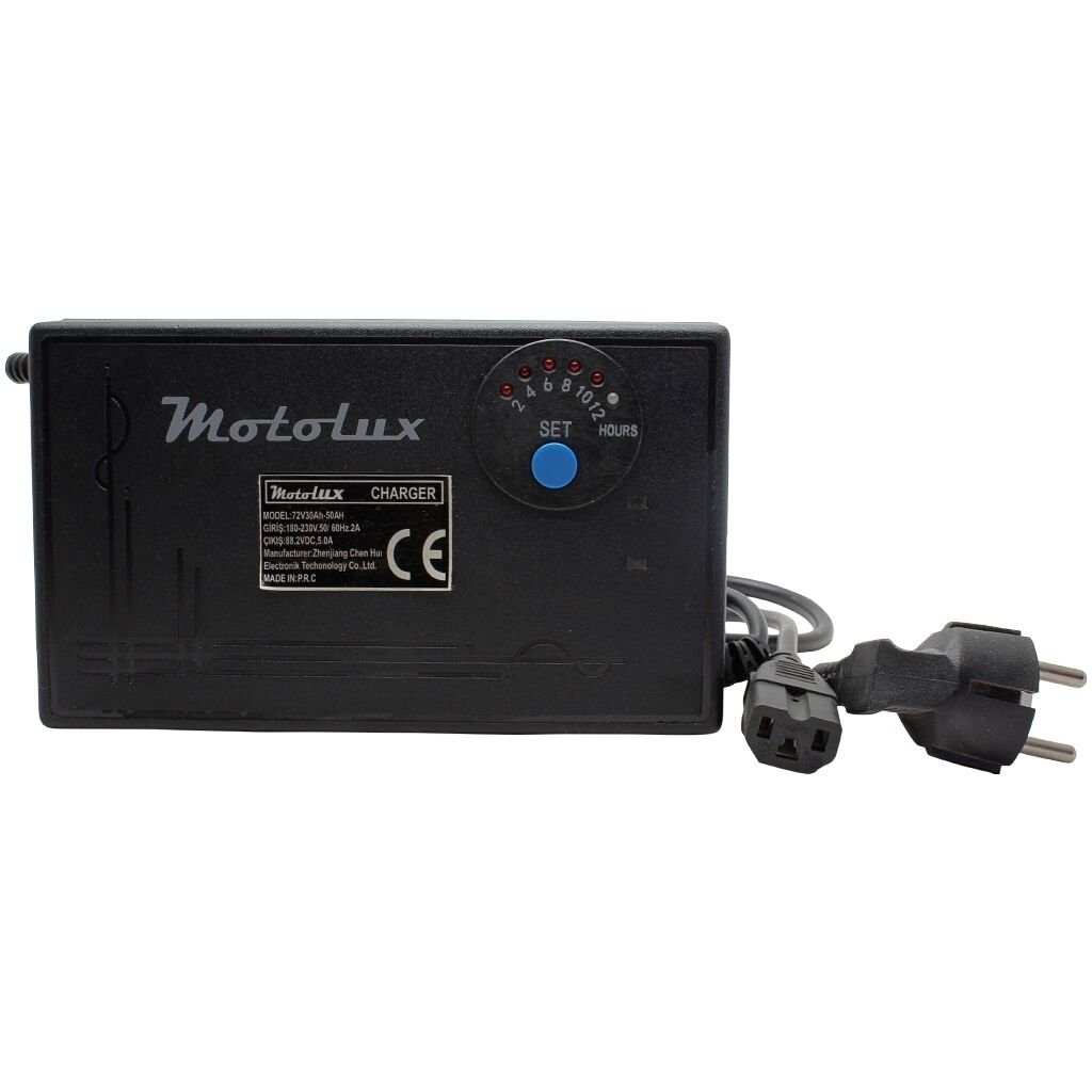 ELEKTRİKLİ BİSİKLET ŞARJ CİHAZI 72V 30-50AH #153.02.010
