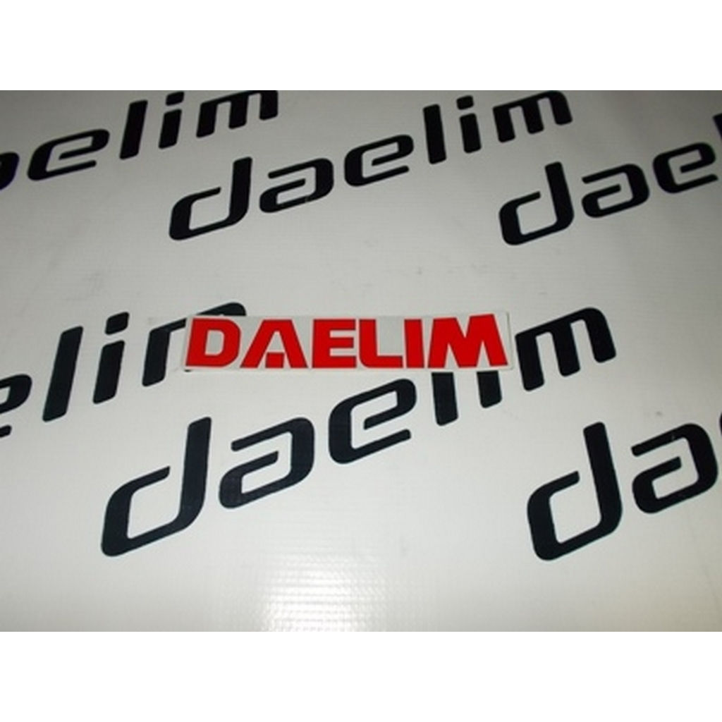 DAELIM VJF250 ROADWIN DEPO STIKEr BEYAZ