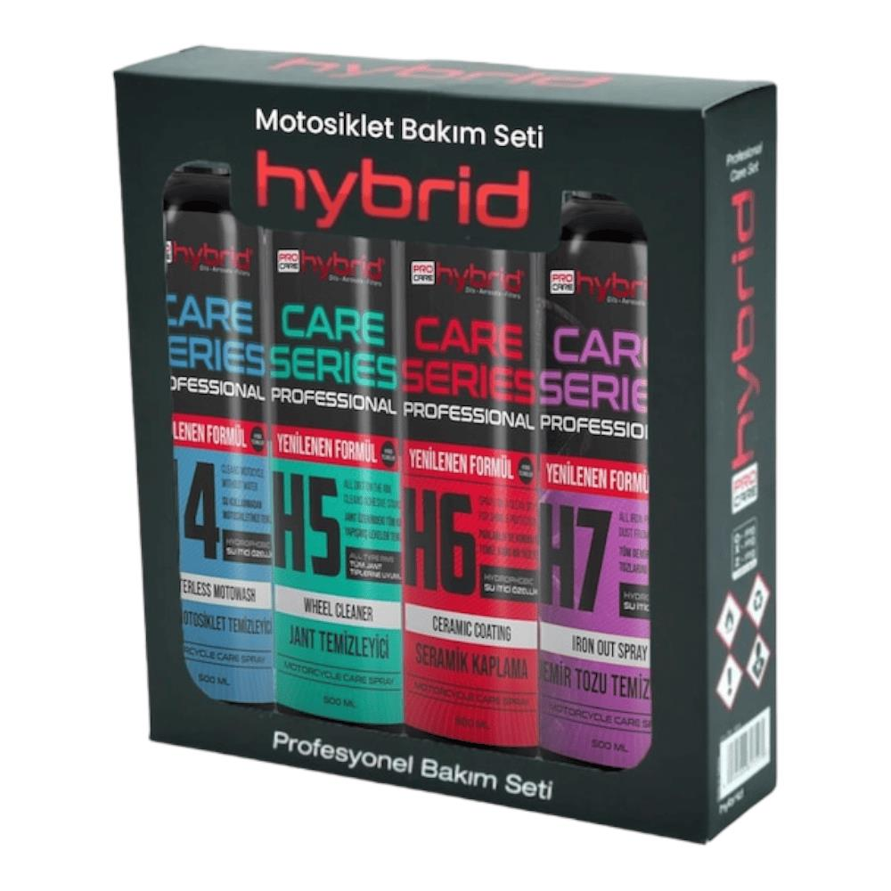 HYBRID PROFESYONEL SERAMİK KAPLAMA MOTOSİKLET TEMİZLİK VE BAKIM 4 LÜ