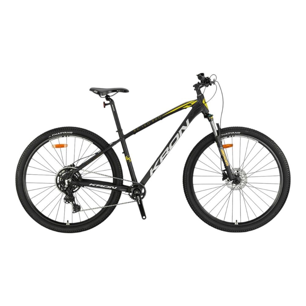 KRON XC 150 PRO - 29'' MTB - 17' - 9 Vites - H.DISC -Mat Siyah-Gri/Sarı #KRN25-154