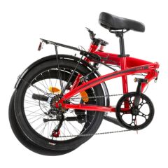 TWIN-S-23 Ürün Rengi: KIRMIZI Kadro: 32 CM Vites: 1x6 VİTES Tekerlek: 20''