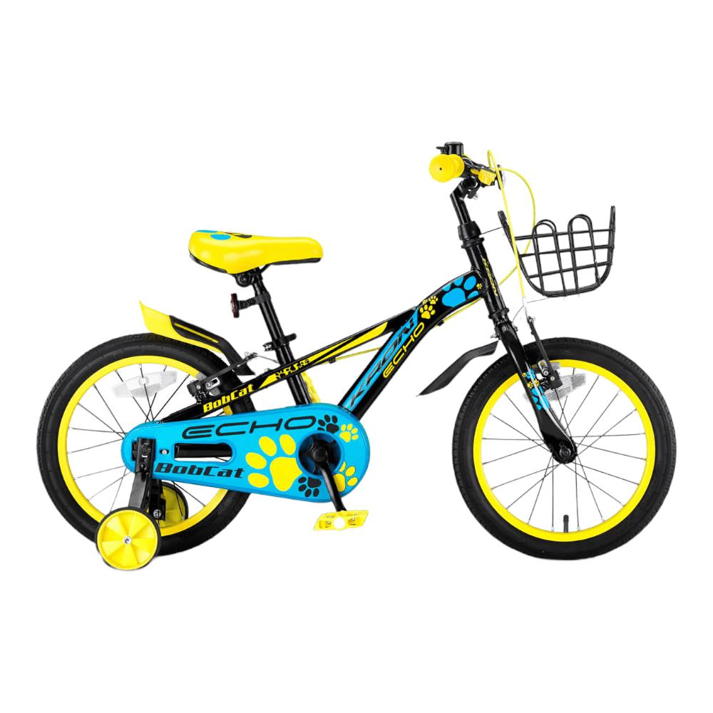 KRON BOBCAT - 16'' - Vitessiz - V.B. - Siyah-Mavi/Açık Sarı