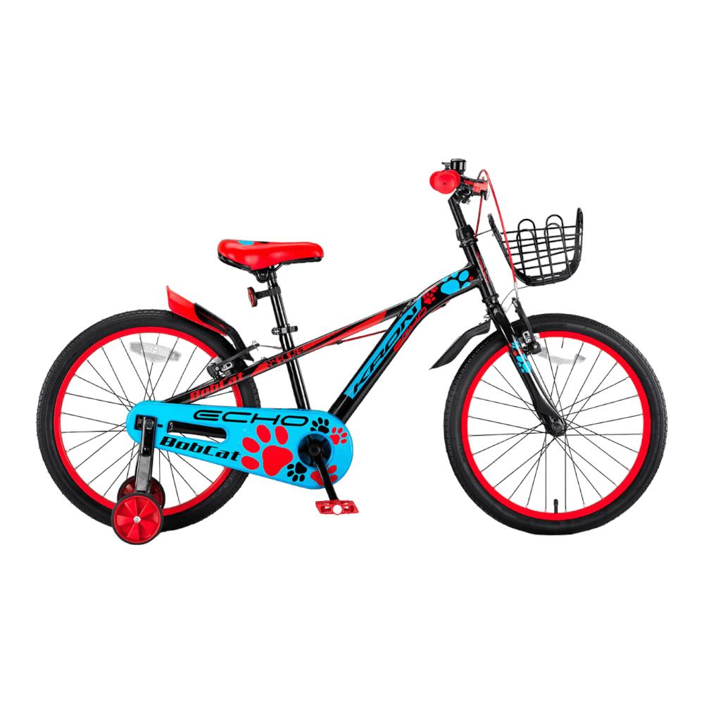 KRON BOBCAT - 16'' - Vitessiz - V.B. - Siyah-Mavi/Kırmızı #KRN23-084