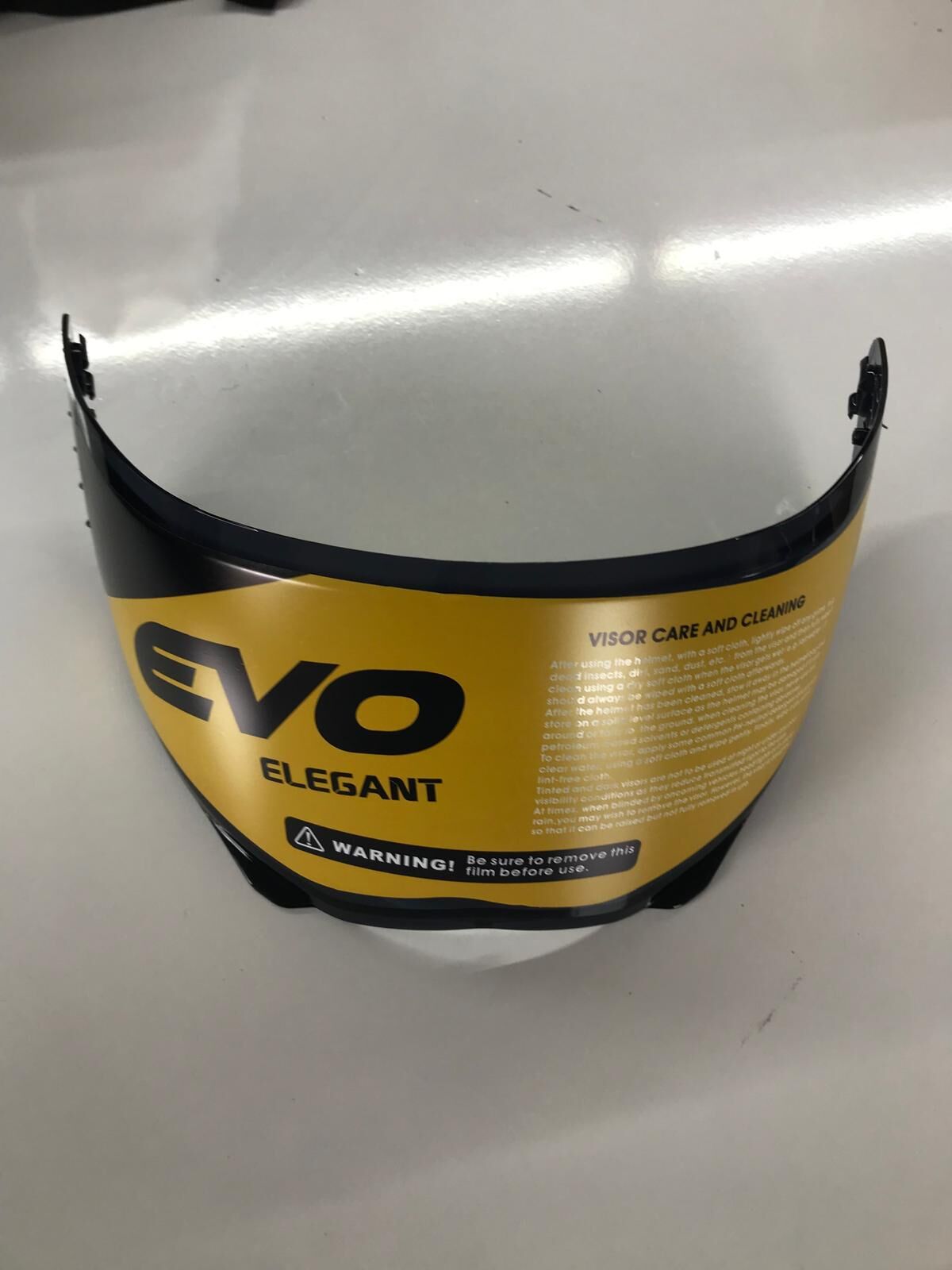 EVO906 ÇENE AÇILIK KASK CAMI RENKLİ (SİYAH) #KN90614-2428
