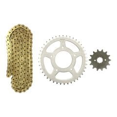 ZİNCİR DİŞLİ SET ORİNGLİ 120L-14T-42T CFMOTO SR250 #GMS-CF0050