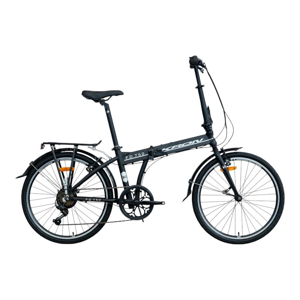 FD 750 - 24'' - 7 VİTES - V.B - MAT SİYAH - BEYAZ #KRN25-144