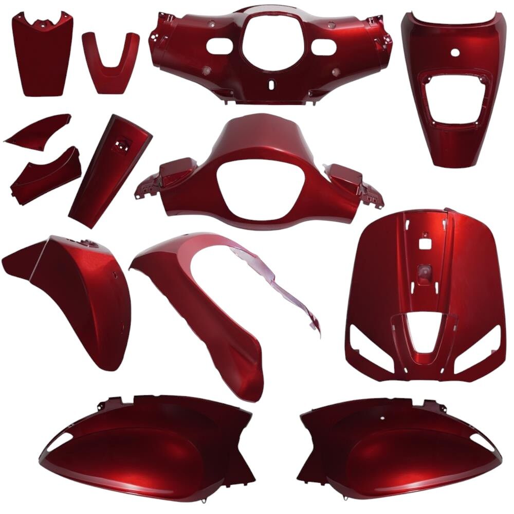 WING 50   KAPORTA SET [ BOYALI AKSAM ] KIRMIZI
