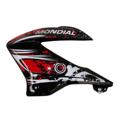 MONDIAL X-TREME MAX BENZIN DEPO SOL PLASTIK KAP SIYAH #Y4MON0860A0101