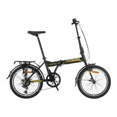 KRON FOLD 4.0 - 20'' - 7 Vites - V.B. - Mat Siyah/Sarı #KRN25-015