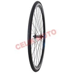 700 x 25C [DESEN - 7021] [ZIRHLI] SIYAH BİSİKLET DIŞ LASTİK