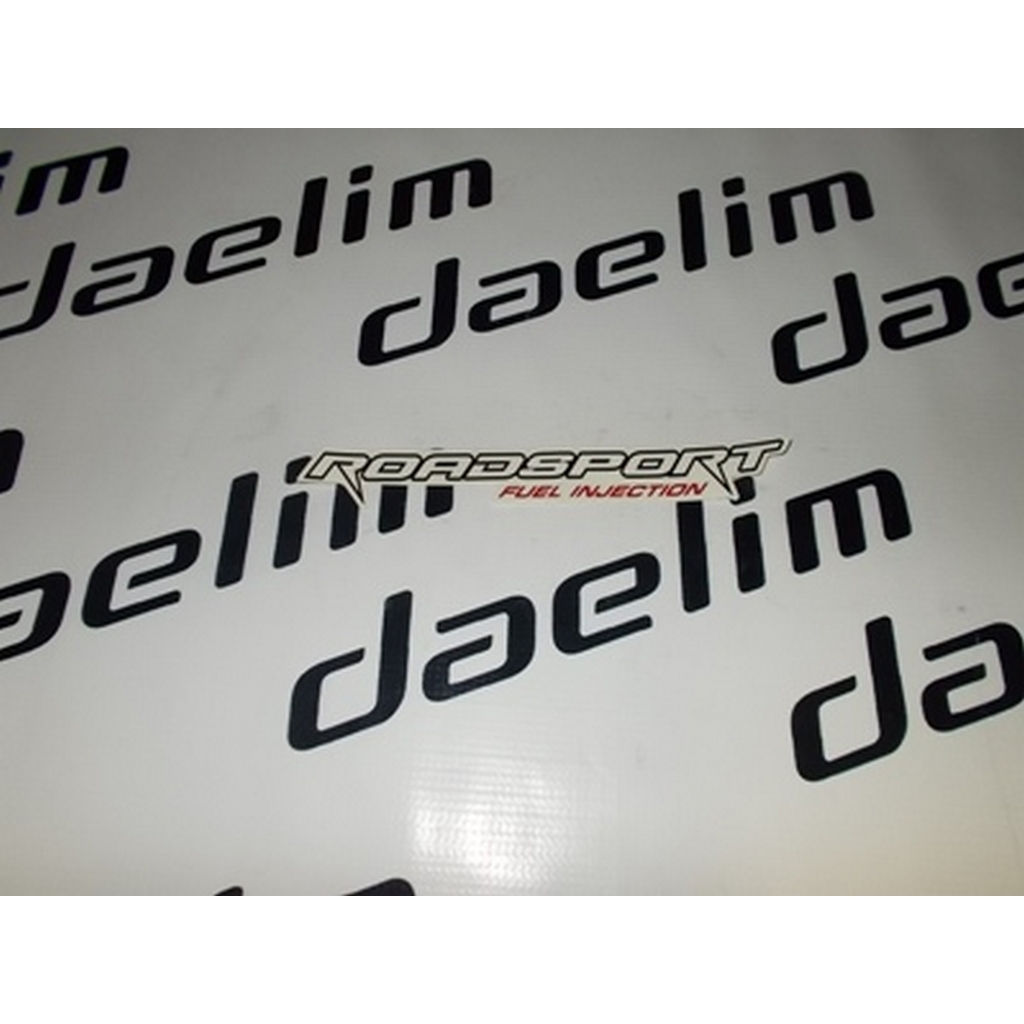 DAELIM VJF250 ROADWIN ROADWIN STIKER SOL (BEYAZ) #VJF250 B3407 BY