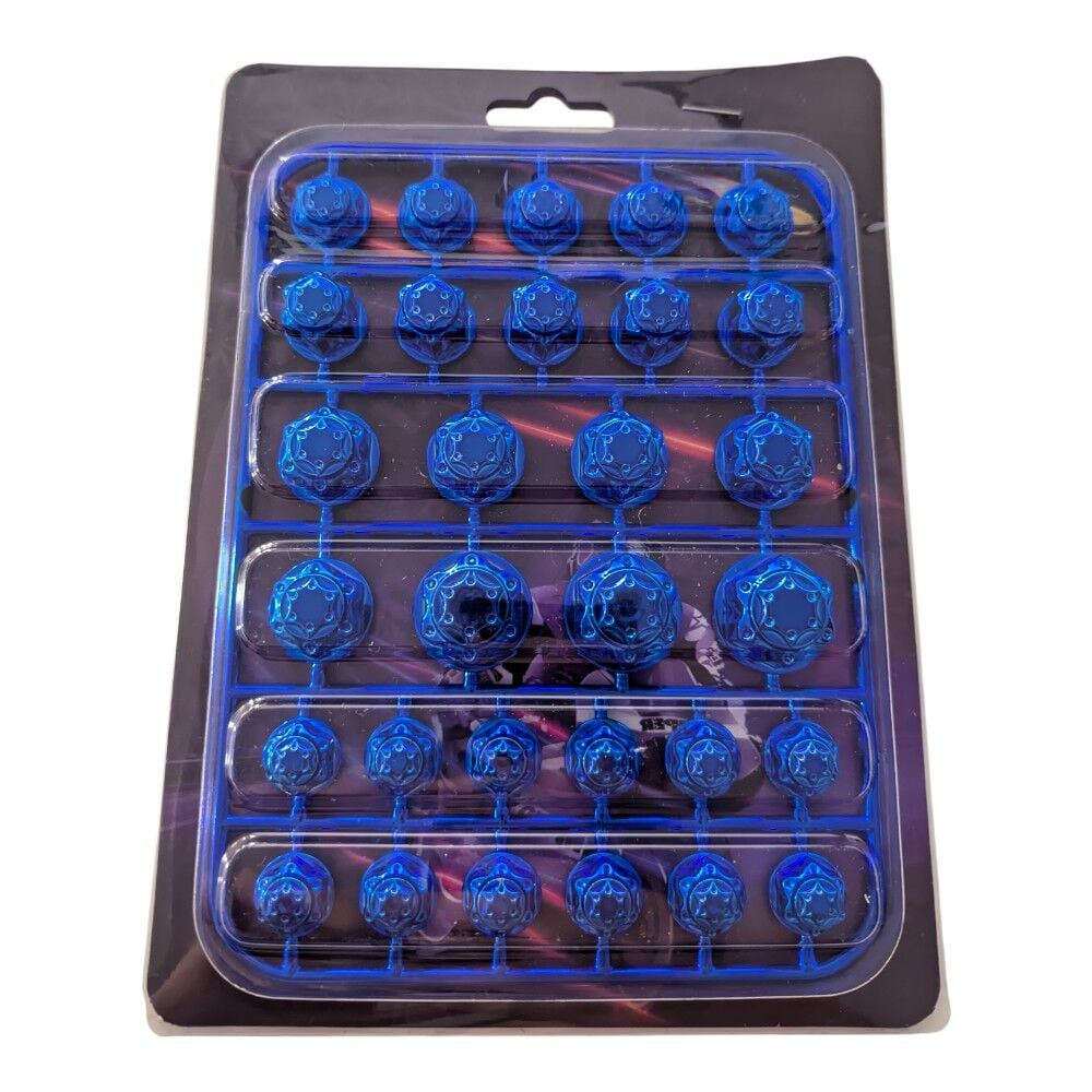 MOTOSİKLET CIVATA KAPAĞI SET [MAVİ] #BM