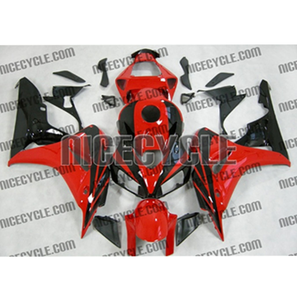HONDA CBR 1000RR 2006-2007 KIRMIZI SİYAH RACING GRENAJ SETİ #CLK010