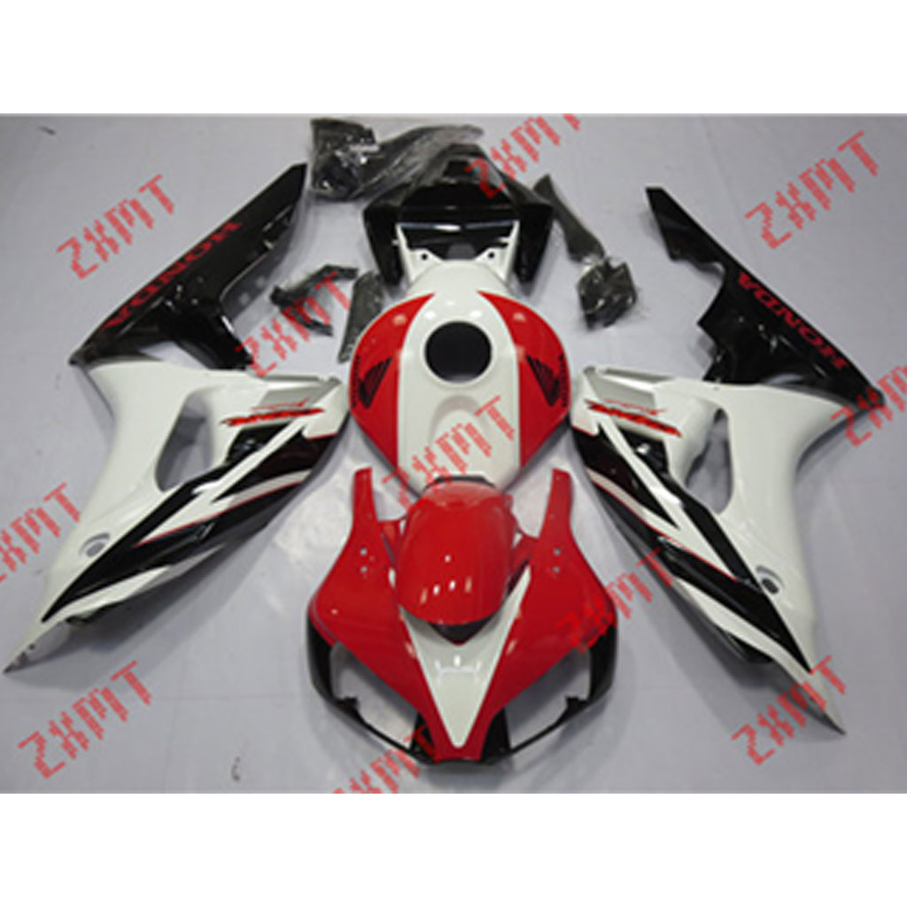 HONDA CBR 1000 RR 2006-2007 KIRMIZI BEYAZ RACING GRENAJ SETİ