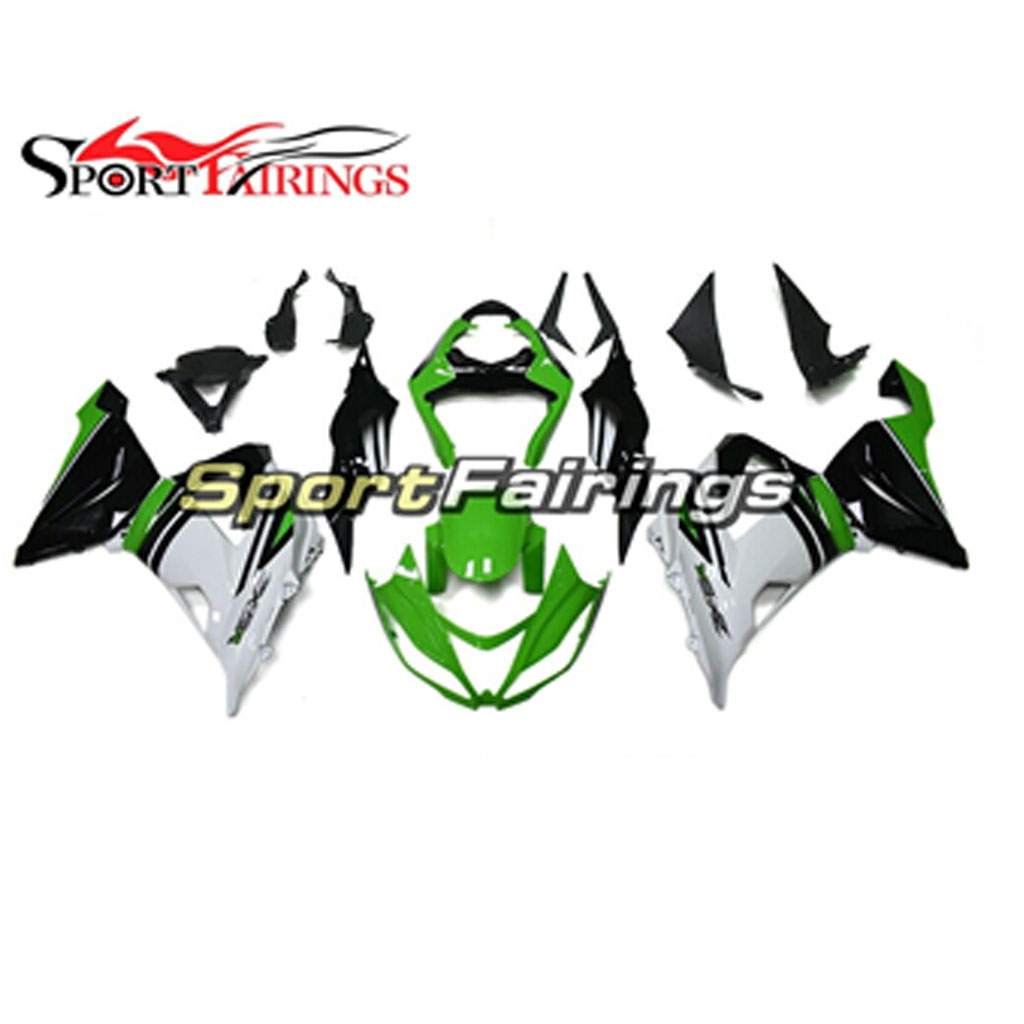 KAWASAKI NINJA ZX636 2013-2016 YEŞİL BEYAZ GRENAJ SETİ #CLK255