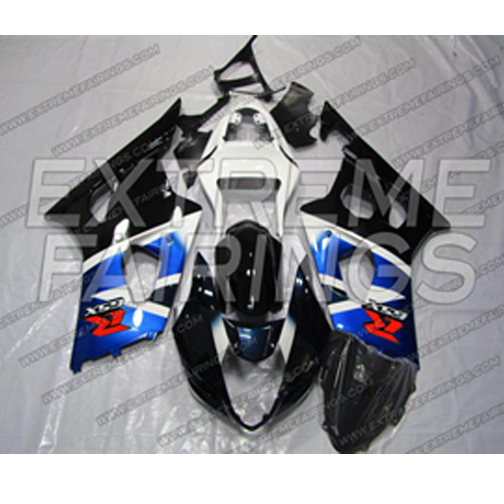 SUZUKI GSX-R 1000 2003-2004 MAVI BEYAZ GRENAJ SETI #CLK138