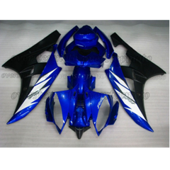 YAMAHA R6 2006-2007 MAVI BEYAZ SIYAH GRENAJ SETI #CLK196