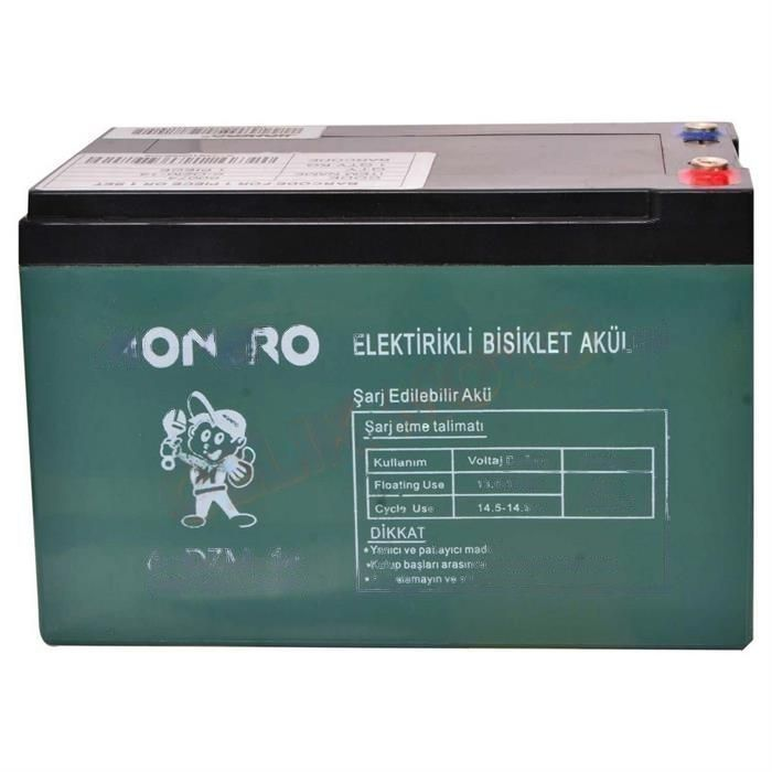 12V - 14 AMPER [YATIK] [150 x 101 x 99 mm] E-BIKE AKÜ #60074
