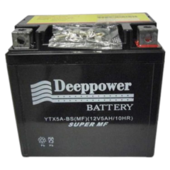 YTX5A-BS DEEPPOWER YAMAHA BWS MOTOSİKLET AKÜSÜ #102120050