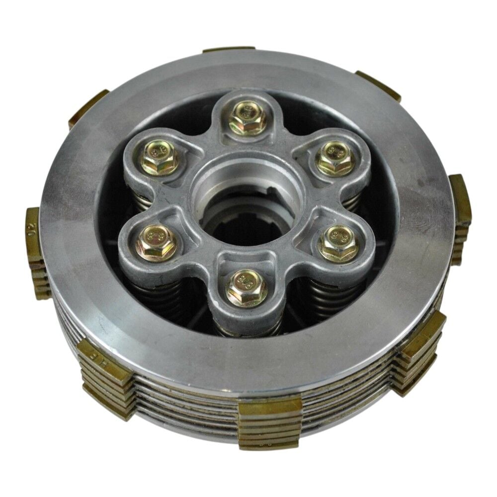 CG 125 - 150 DEBRİYAJ KOMPLE 6 YILDIZ + 6 BALATA CTVR #Ç14024