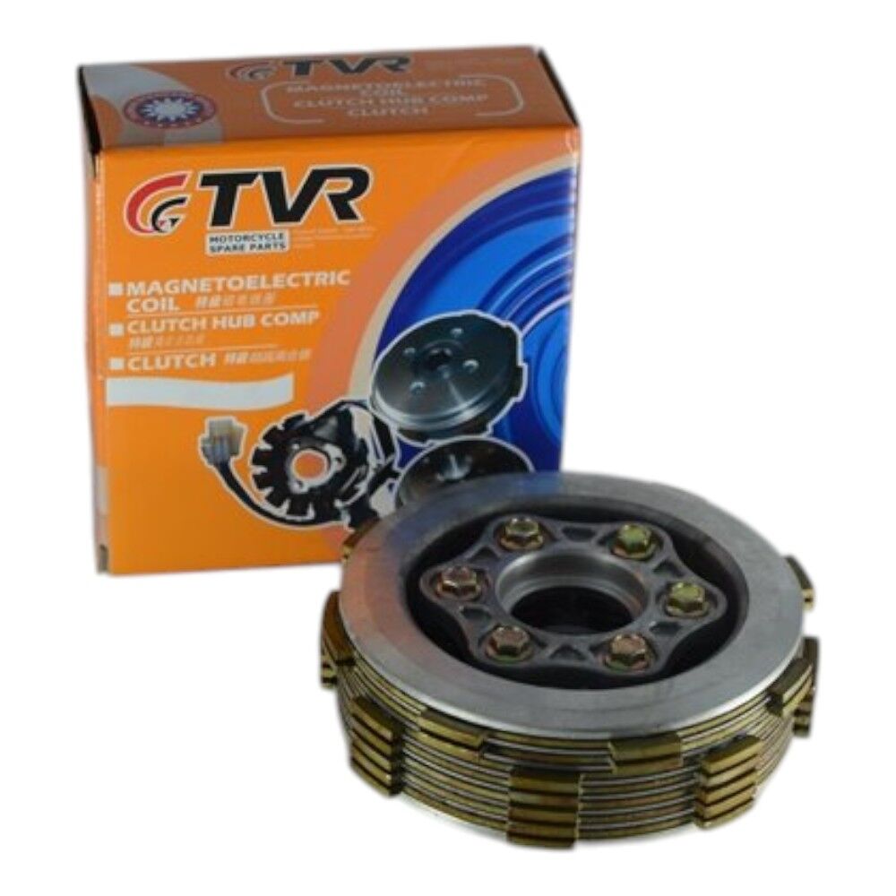 CG 200 DEBRİYAJ KOMPLE 6 YILDIZ + 6 BALATA CTVR