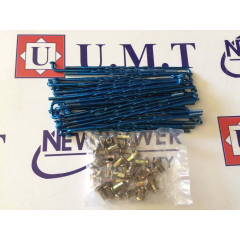 1.60 X 4 MM JANT TELI BURGULU MAVİ #UMT479-M