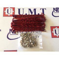 1.60 X 4 MM JANT TELI BURGULU KIRMIZI #UMT479