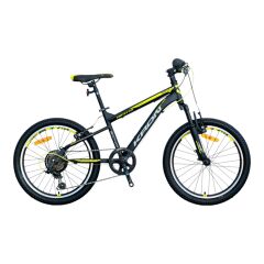 KRON VORTEX 4.0 - 20'' MTB - 11' - 7 Vites - V.B. - Mat Siyah-Gri/Neon Sarı