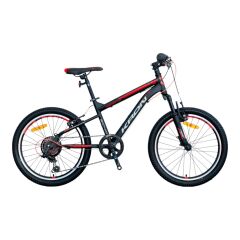 KRON VORTEX 4.0 - 20'' MTB - 11' - 7 Vites - V.B. - Mat Siyah-Gri/Kırmızı