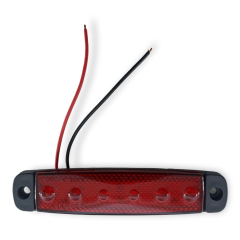 PARMAK LAMBA Y.M 12V İNCE KIRMIZI