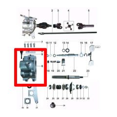 YUKI YK250ZH AYDER GERİ VİTES KUTUSU BOŞ #F1706
