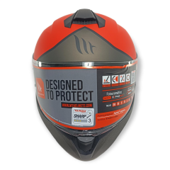 MT TARGO PRO RIGEL A5 MATT RED [XL]