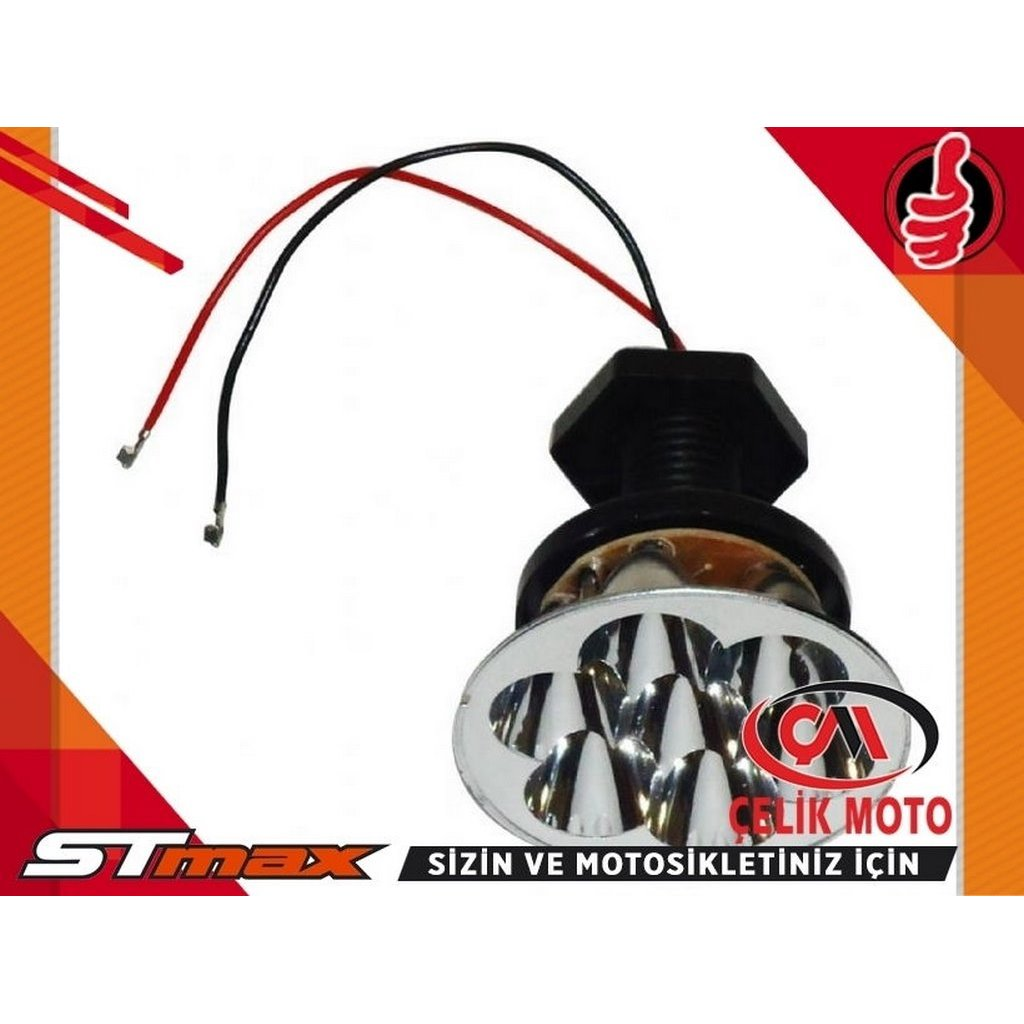 STMAX 406L ON LED FARI 48V #406-D-60