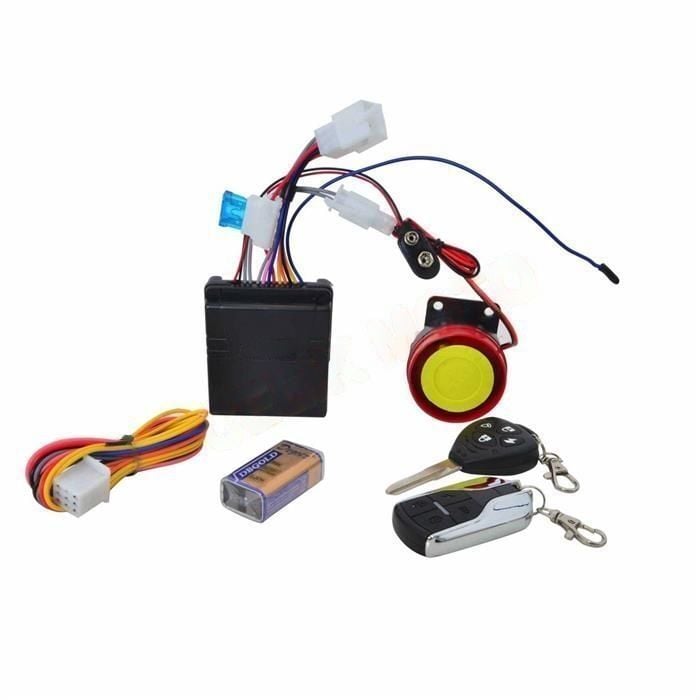 MOTOSİKLET ALARM SETİ [PİLLİ] #53713