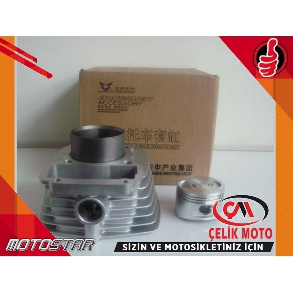 CG 125 CC 57,4 MM ZONGSHEN SILINDIR KIT