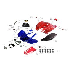 KUBA XY200STII KİLOMETRE SAATİ