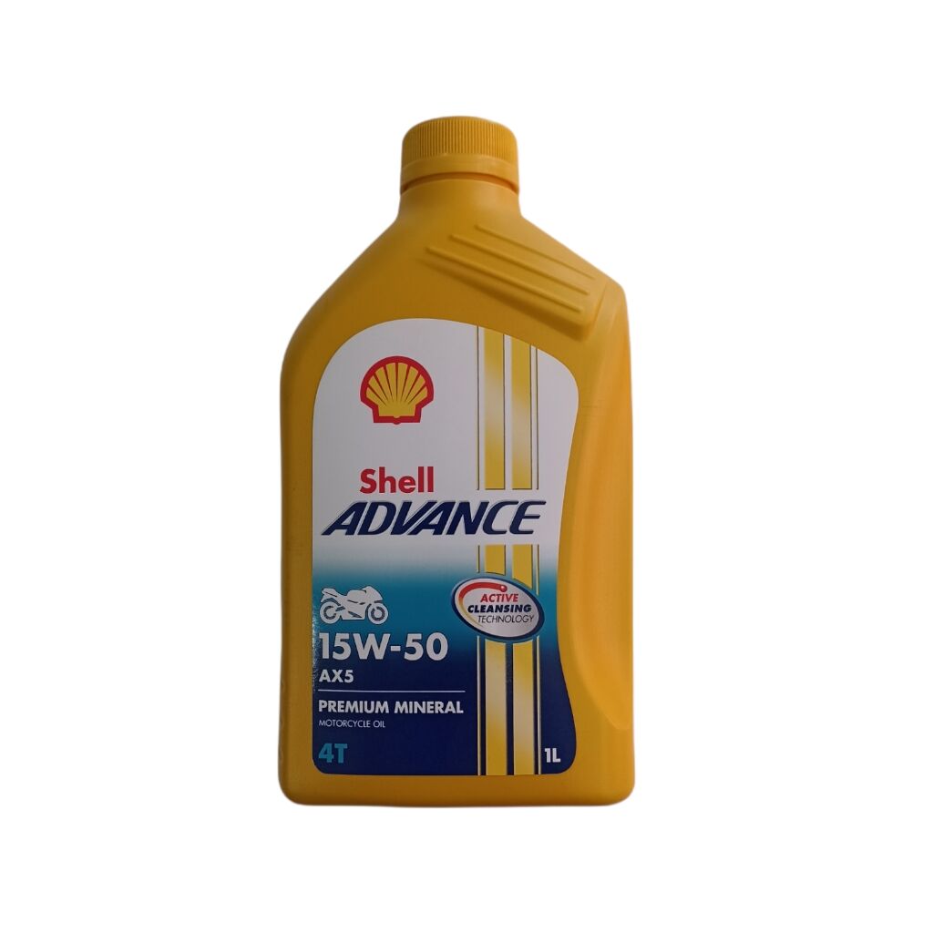 SHELL ADVANCE 4T AX5 15W50 1LT
