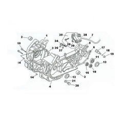 ASYA SCOOTER MOTOR GOVDESI SOL