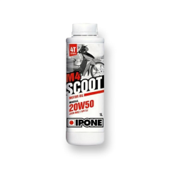 IPONE SCOOT M4 20W50 4T - 1 LITRE #A4IPNSRVSA2023