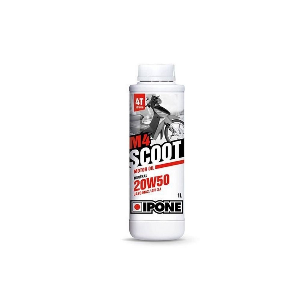 IPONE SCOOT M4 20W50 4T - 1 LITRE #A4IPNSRVSA2023