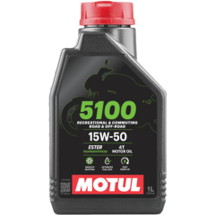 MOTUL 5100 15W50 4T MOTOSİKLET MOTOR YAĞI 1LT #PSW-104080