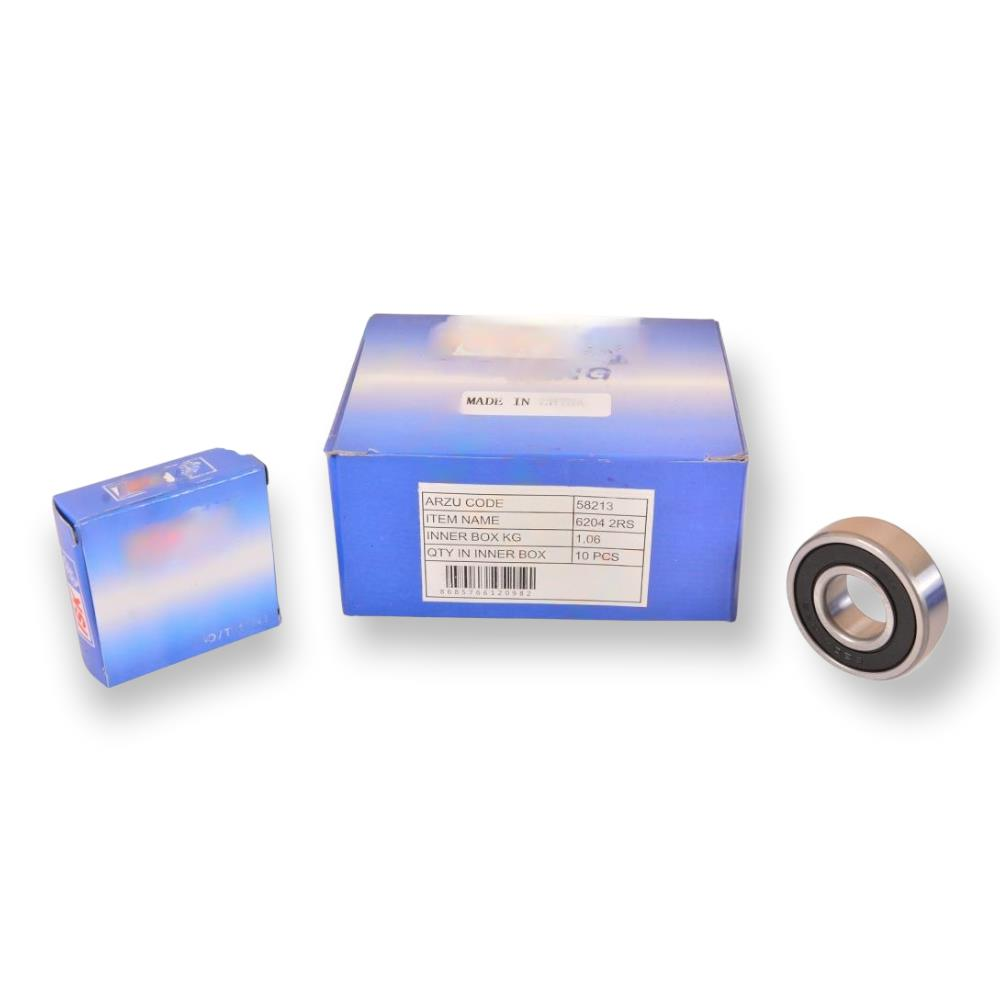 RULMAN [PLASTİK KAPAKLI] 6204 #58213