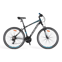 KRON TX 100 - 28'' Trekking - 16 21 Vites V.B — Mavi-Turuncu/Siyah