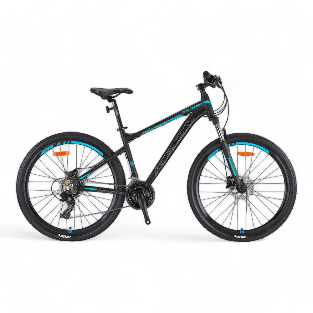 KRON XC 100 - 29'' MTB - 18' - 21 Vites - H.DISC - Mat Siyah-Gri/Turkuaz #KRN23-214