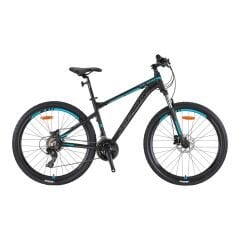 KRON XC 100 - 27.5'' MTB - 19' - 21 Vites - H.DISC - Mat Siyah-Gri/Turkuaz #KRN23-208