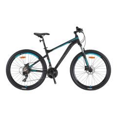 KRON XC 100 - 27.5'' MTB - 19' - 21 Vites - H.DISC - Mat Siyah-Gri/Turkuaz
