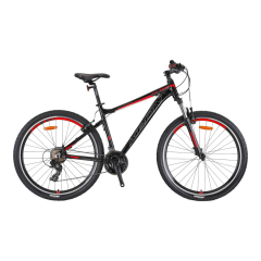 KRON XC 100 - 27.5'' MTB Lady - 15' - 21 Vites - V.B - Siyah-Gri/Kırmızı #KRN23-201
