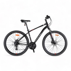 KRON TX 150 - 28'' Trekking - 18' - 24 Vites - H.DISC - Siyah-Gri/Kırmızı