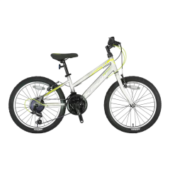 KRON ANTHEA 3.0 - 20'' MTB Lady - 11' - 21 Vites - V.B. - Mat Gri-Açık Sarı/Siyah